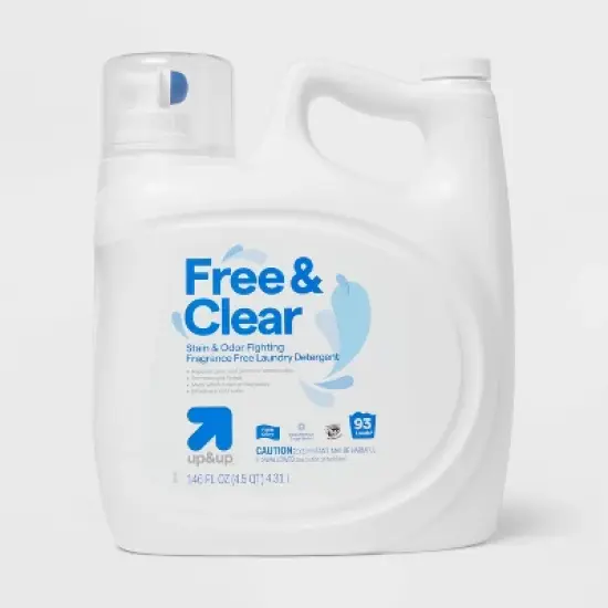 Laundry Detergent - Free & Clear - up&up&trade; image {3}