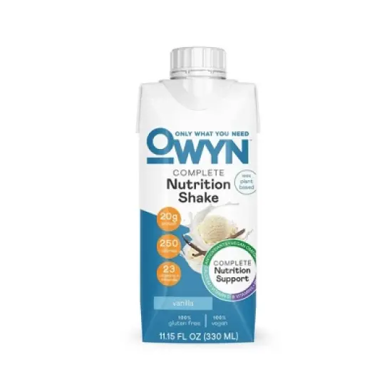 OWYN Complete Nutrition Dairy Free Protein Shake - Vanilla - 4pk - 44.6 fl oz/4pk image {1}