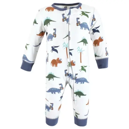 Hudson Baby Cotton Sleep and Play, Beach Dino image {2}