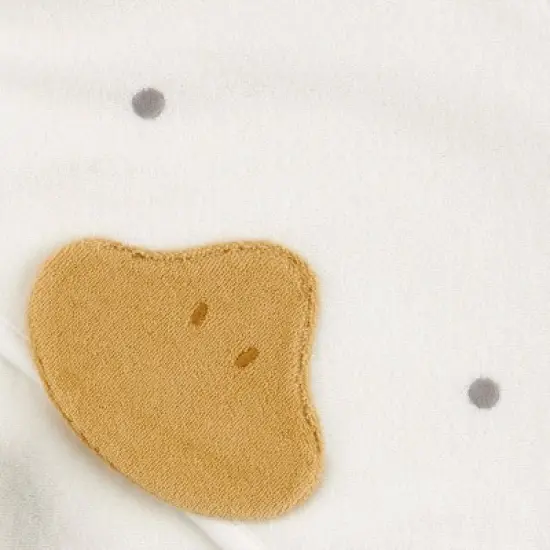 Carter's Just One You&reg;️ Baby 2pk Duck Towel - Gray/White: Hooded Terry Towels, Cotton & Polyester, Animal Print, 29"x29" image {2}