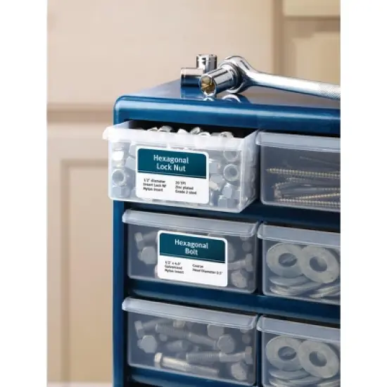 Avery Durable Easy Peel ID Labels, Sure Feed Technology, Permanent Adhesive, 2" x 2-5/8", 120 Labels (6793) image {1}