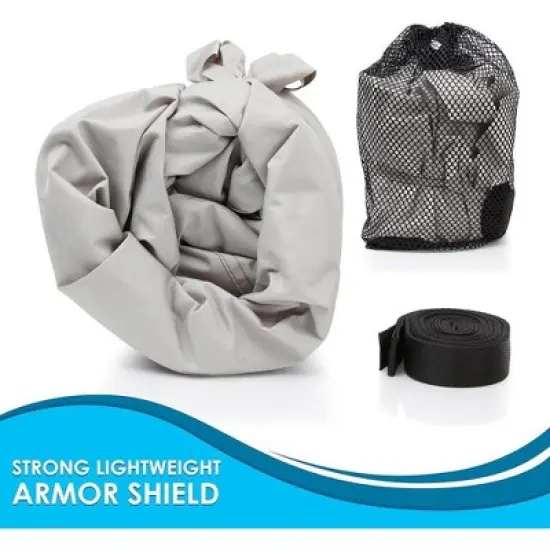 Pyle Jetski Protective Storage Cover for Weather Protection with Marine Grade Waterproof, Fits 118''-126'' image {5}