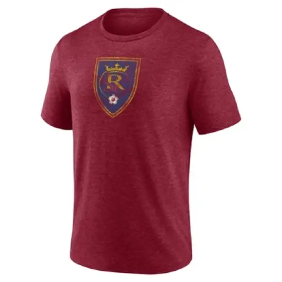 MLS Real Salt Lake Men's Short Sleeve Tri-Blend T-Shirt image {1}