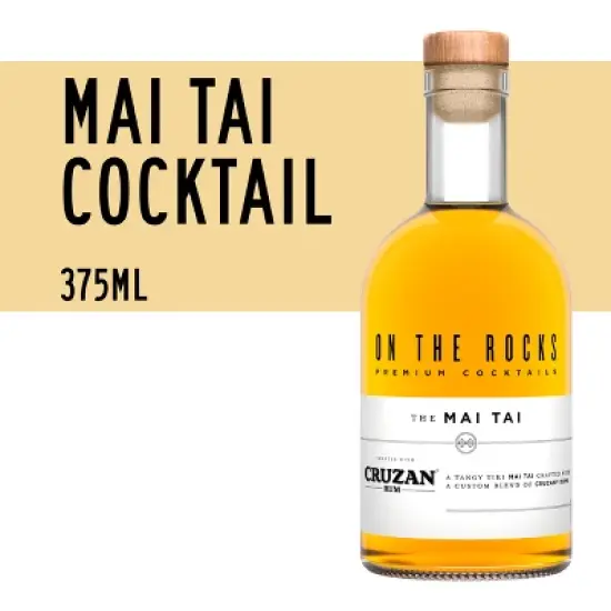 On The Rocks OTR The Mai Tai Rum Cocktail - 375ml Bottle image {1}