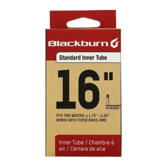 Blackburn 16" Bike Tube - Black image {3}