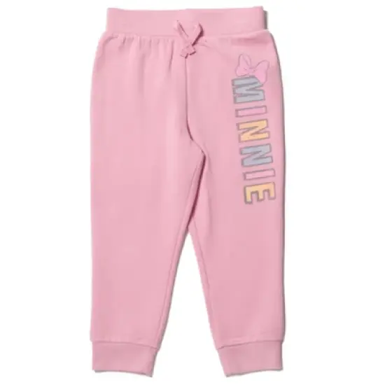 Disney Minnie Mouse Baby Girls Fleece Pullover Hoodie and Pants Outfit Set Infant  image {2}