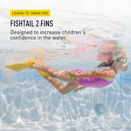 FINIS Fishtail 2 Fins, Junior 6-11 image {1}