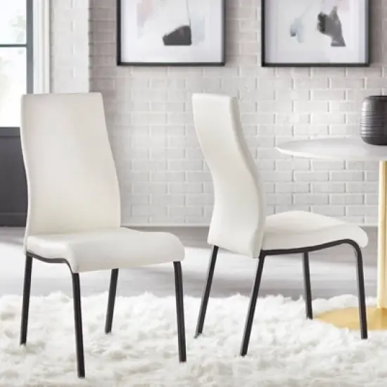 Set of 2 Nora Contemporary Dining Chairs - Buylateral image {4}