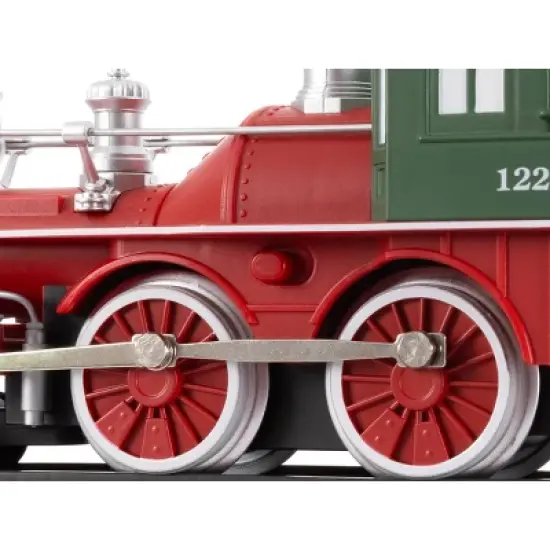 Lionel North Pole Express Battery Operated O-Gauge Train Set: 44-Piece Toy Vehicle Playset image {29}