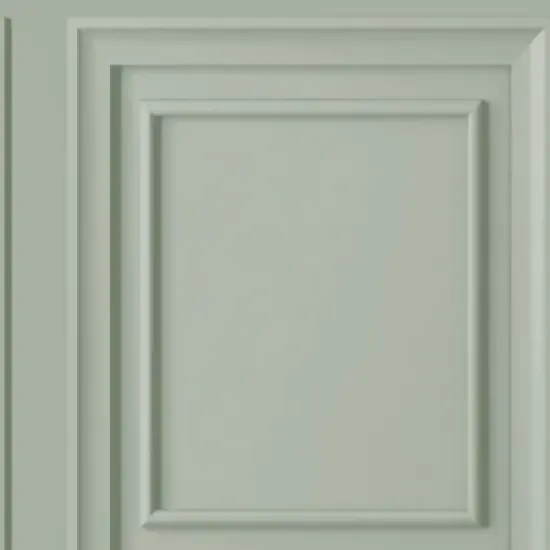 Laura Ashley Redbrook Wood Panel Sage Wallpaper image {4}
