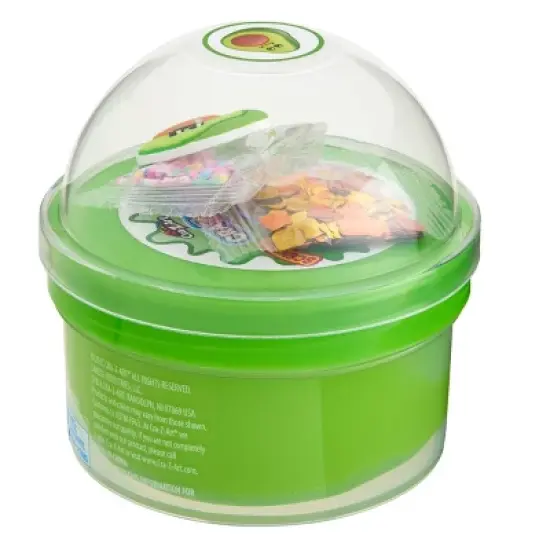 Cra-Z-Slimy Slime Dome Green Lil' Guac: Creativity Focused Slimes and Putties, 4 Pieces, 2.4 Oz image {3}