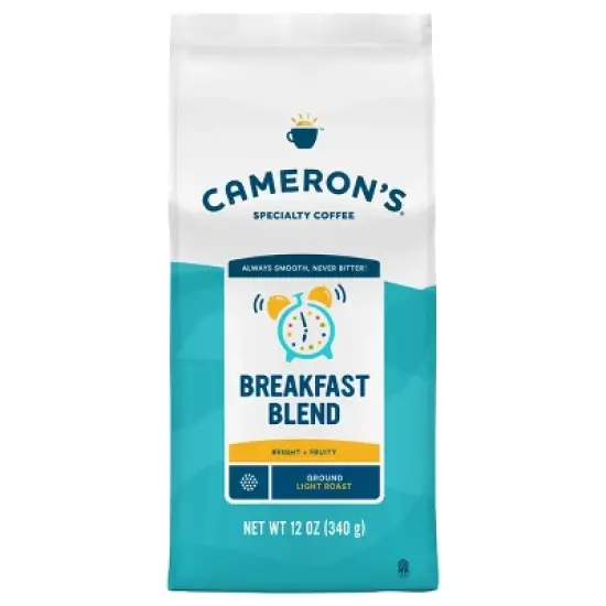 Cameron's Breakfast Blend Ground Light Roast Coffee image {9}