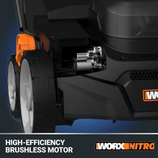 Worx Nitro WG855 40V Power Share Brushless 14&rdquo; Cordless Dethatcher (Batteries & Charger Included) image {4}