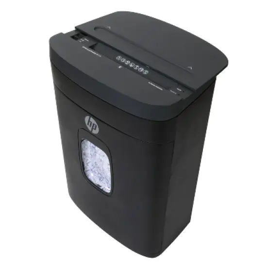 HP Inc. HP-MC125 12-Sheet Microcut Shredder in Gray image {8}