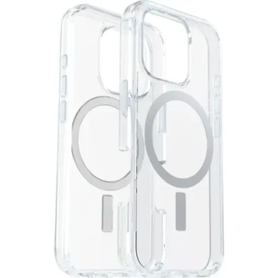 OtterBox Apple iPhone 16 Pro Symmetry Series Case with MagSafe - Clear: Solid Plastic Design image {1}
