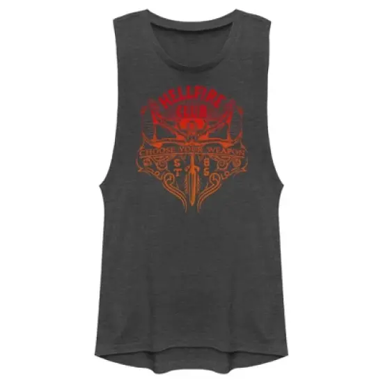 Junior's Stranger Things Choose Your Weapon Festival Muscle Tee image {3}
