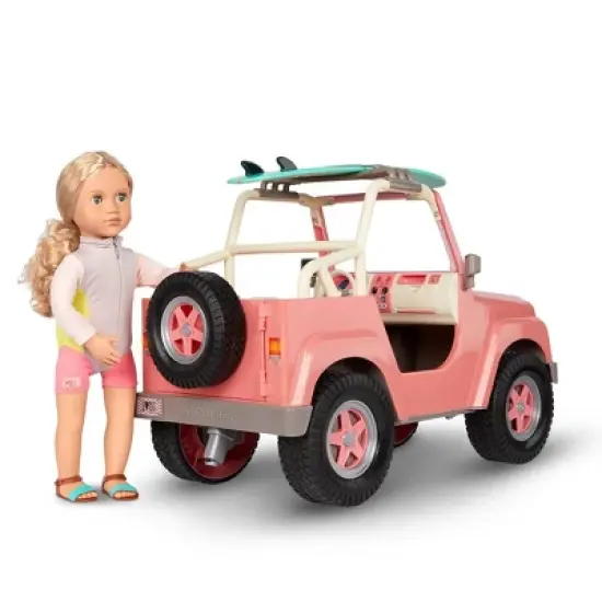 Our Generation Off-Roader 4x4 Doll Vehicle with Electronics image {2}