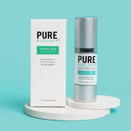 Premium Total Eye Cream for Anti-Aging, Pure Biology, Unscented image {2}