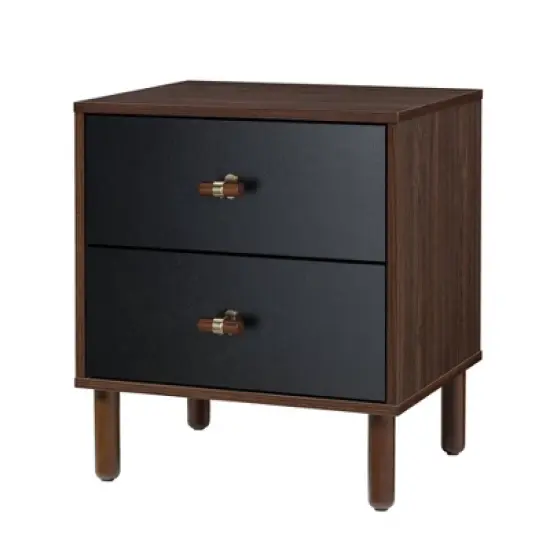 Audrey 2 Drawer Nightstand - Sango image {9}