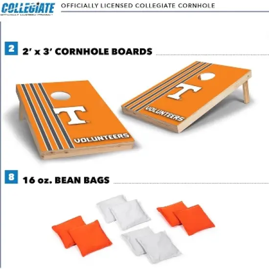NCAA Tennessee Volunteers 2'x3' Wood Cornhole Set image {1}