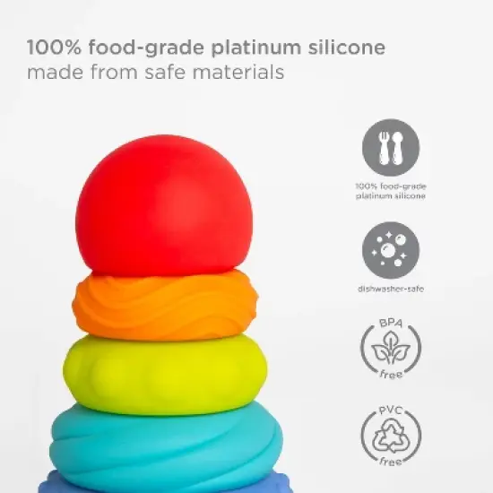 Ubbi Tower Teether Toy image {4}