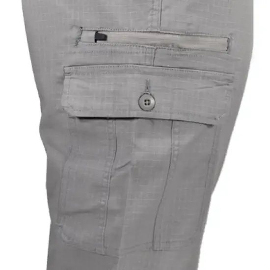 WEARFIRST Men's Regular Fit 7 pocket Ripstop Cargo Pant image {4}