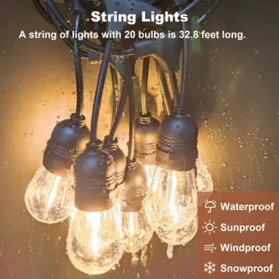 1pc Outdoor Pergola with Fir Wood Frame and Metal Roof Includes Bar Counters No Furniture Included - Coolbibila image {6}