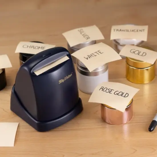 Zip Notes Battery-Operated Executive Dispenser, Blue image {4}