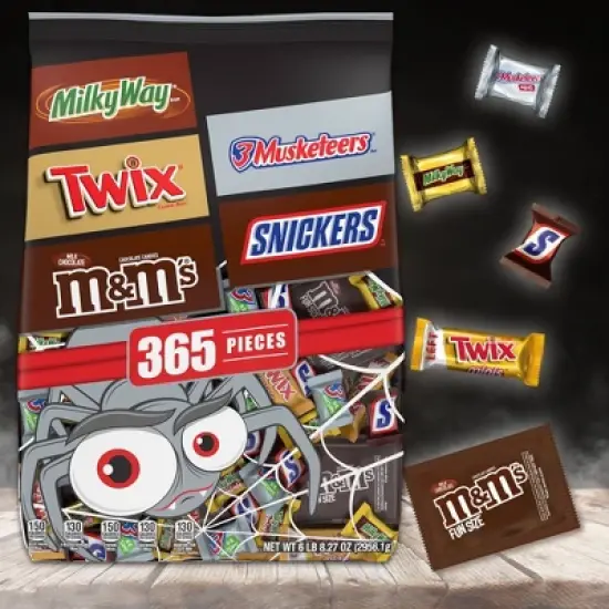 Mars Halloween Mixed Variety Pack - 104.27oz/365pc image {1}