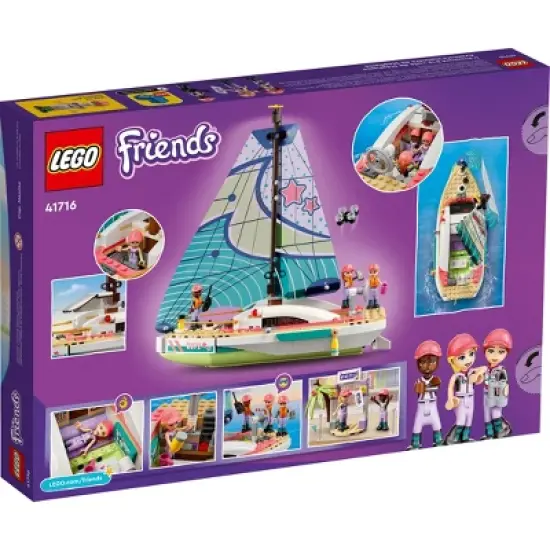 LEGO Friends Stephanie Sailing Adventure Boat Toy 41716 image {3}
