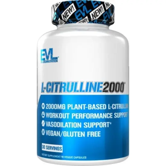 Evlution Nutrition L-Citrulline - Workout & Vasodilation Support - 90 Servings image {4}