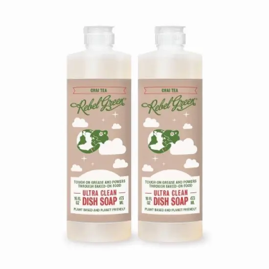Rebel Green Chai Dish Soap - 32 fl oz/2pk image {11}