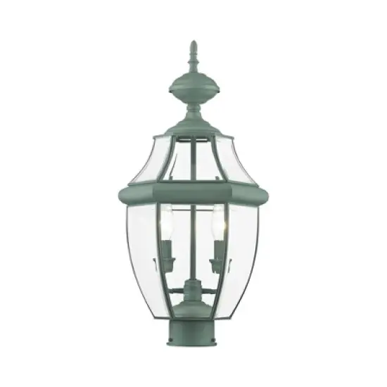Livex Lighting Monterey 2 - Light Lantern in  Verdigris image {1}