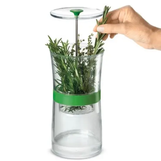 Cuisipro Original Herb Keeper Keeps Herbs Fresh Storage Container image {1}