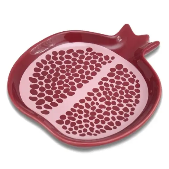 Ceramic Spoon Rests Pomegranate - Bullseye's Playground&trade; image {1}