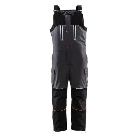 RefrigiWear Men's PolarForce Warm Insulated Bib Overalls with Performance Flex image {6}