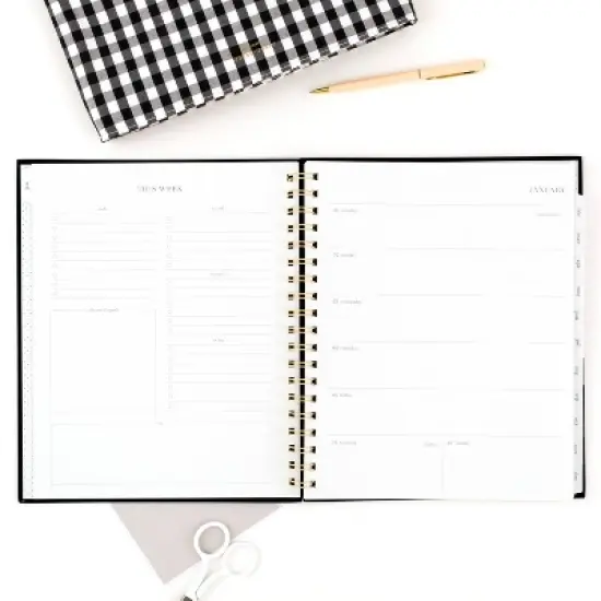 Sugar Paper Essentials 2024 Planner 10.25"x8.75" Weekly/Monthly Black image {6}