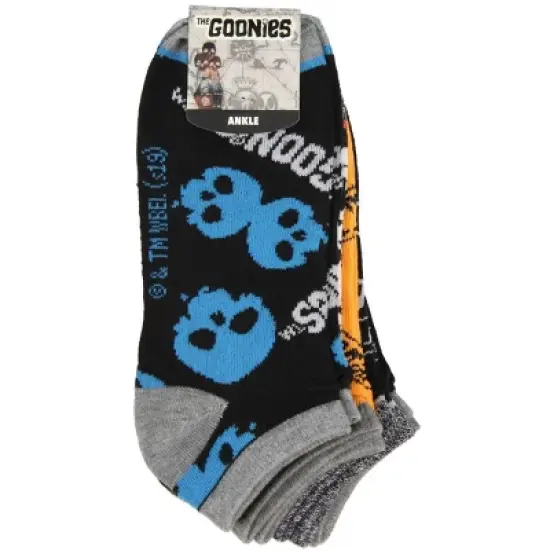 The Goonies Mix And Match Adult 5 Pack Ankle Socks Multicoloured image {2}