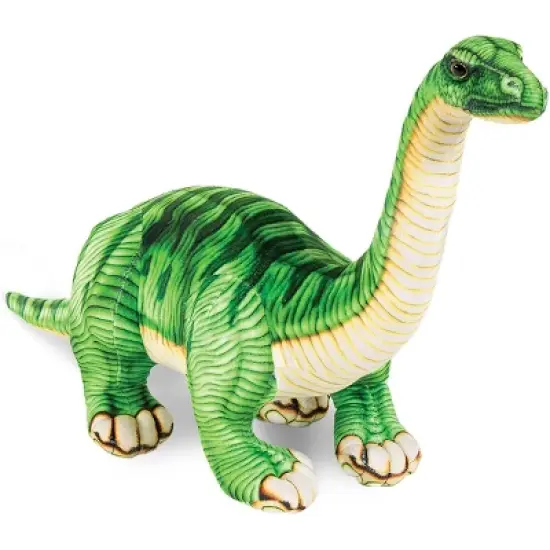 Underwraps Real Planet Apatosaurus Green 31 Inch Realistic Soft Plush image {1}