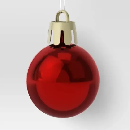 25ct Round Mini Christmas Tree Ornament Set - Wondershop&trade; image {2}