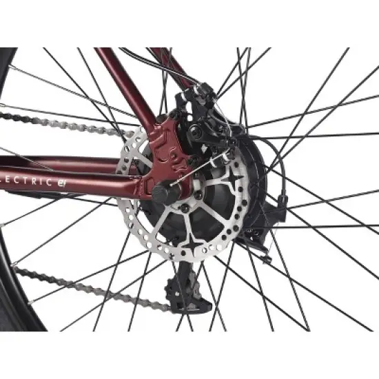 Schwinn Regent 27.5" Adult Hybrid Bike - Dark Red image {5}