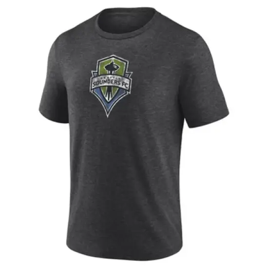 MLS Seattle Sounders Men's Throwback Tri-Blend T-Shirt image {1}
