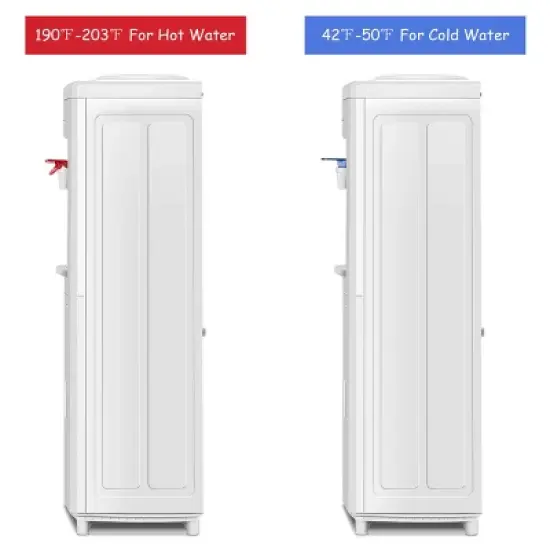 Costway Water Dispenser 5 Gallon Bottle Load Electric Primo Home 33 Inch image {6}