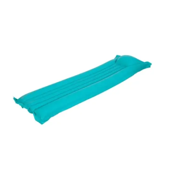 Pool Central Inflatable Swimming Pool Raft Float - 72" - Teal Blue image {6}
