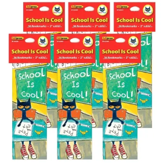 Edupress&trade; Pete the Cat Bookmarks, 36 Per Pack, 6 Packs image {3}