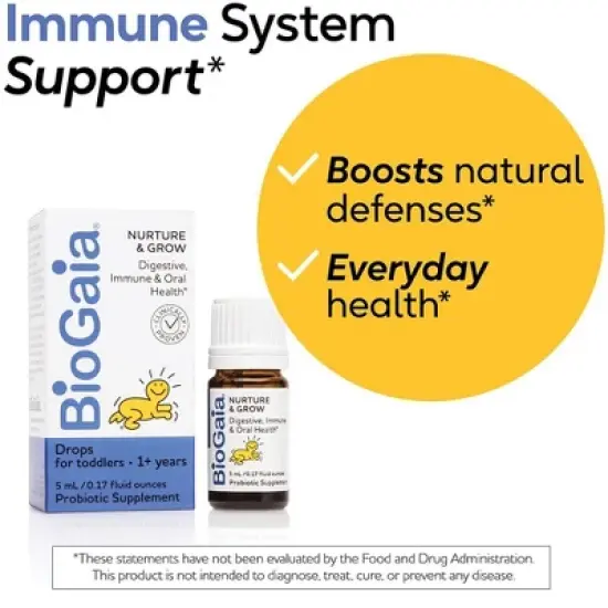 BioGaia Nurture & Grow - Probiotic Drops image {3}