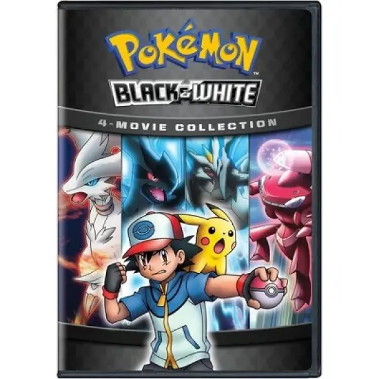 Pokemon Black And White 4-Movie Collection (DVD) image {1}