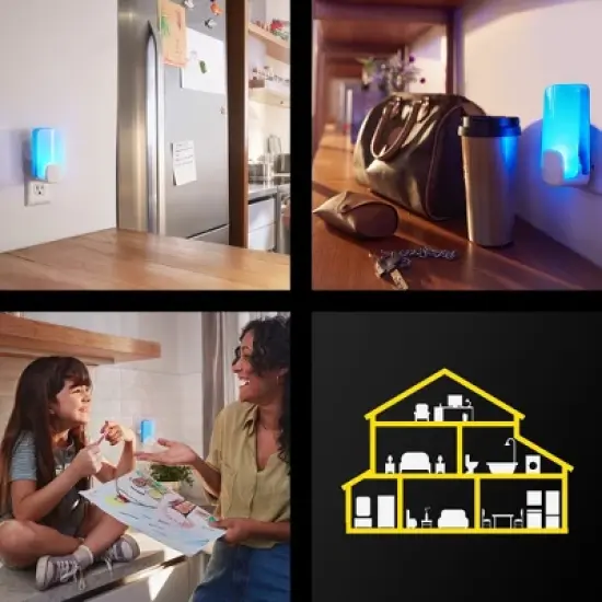 Raid Essentials Flying Insect Light Trap Starter Kit - 1 Device + 1 Refill image {10}