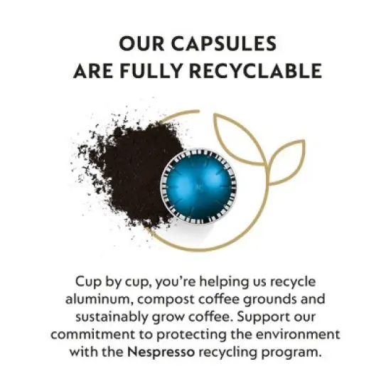 Nespresso Vertuo Odacio Coffee Capsules Medium Roast - 40ct image {5}