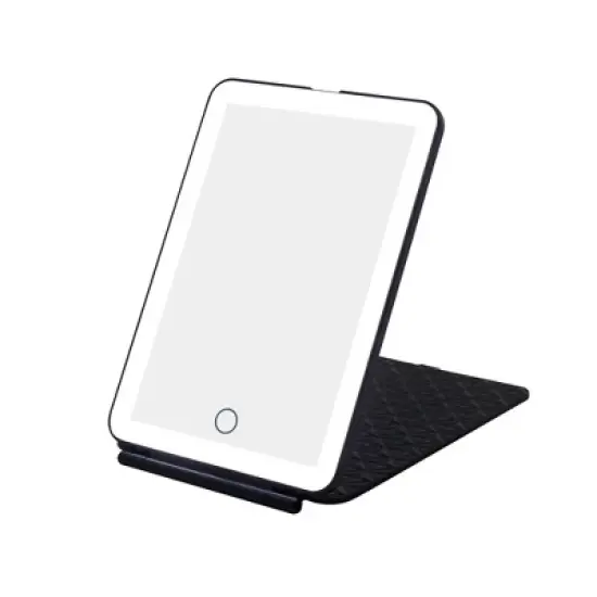 Impressions Vanity Fleur Touch Pad Mini Tri-Tone LED Makeup Mirror image {2}